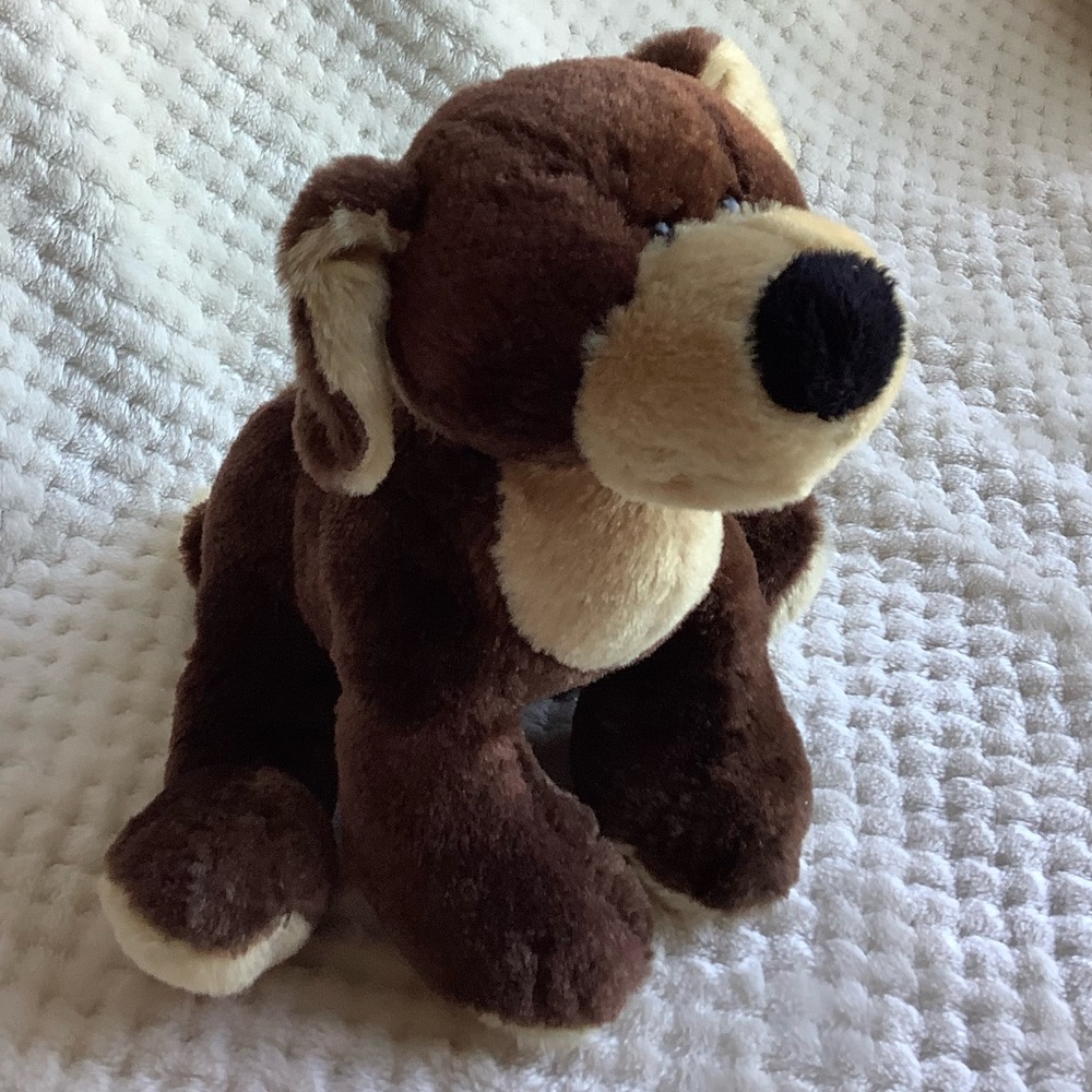 Ganz Webkinz Plush Mocha Pup HM348 Puppy Dog Stuffed Animal Toy No Code